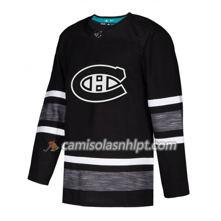 Camisola Montreal Canadiens Blank 2019 All-Star Adidas Preto Authentic - Homem